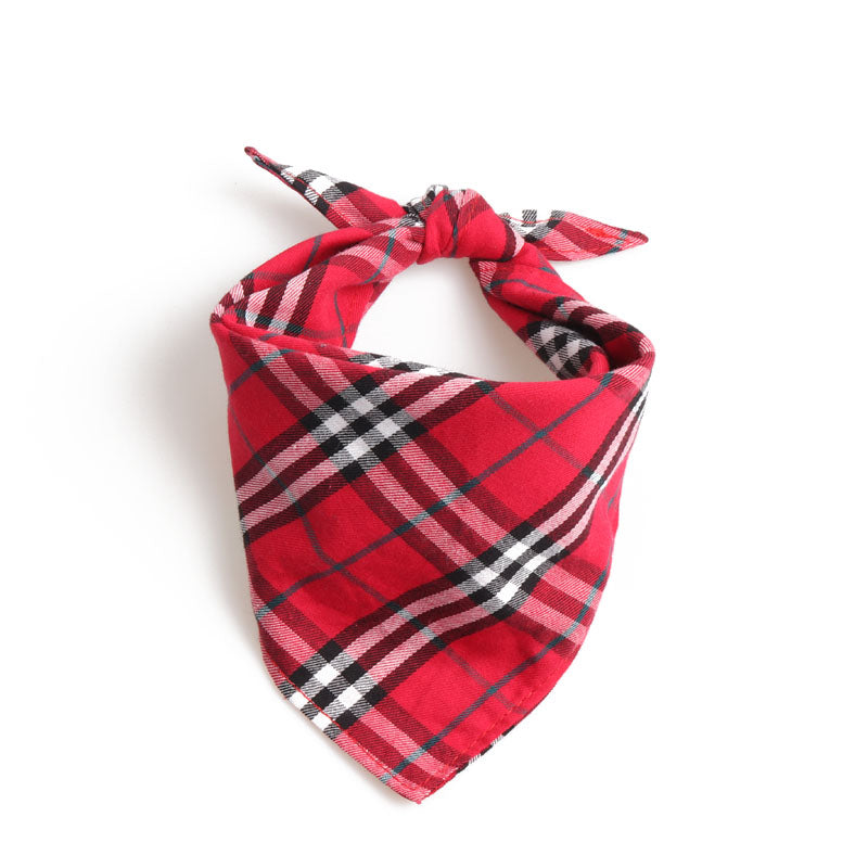 Customizable Classic Designer Inspired Plaid Bandannas