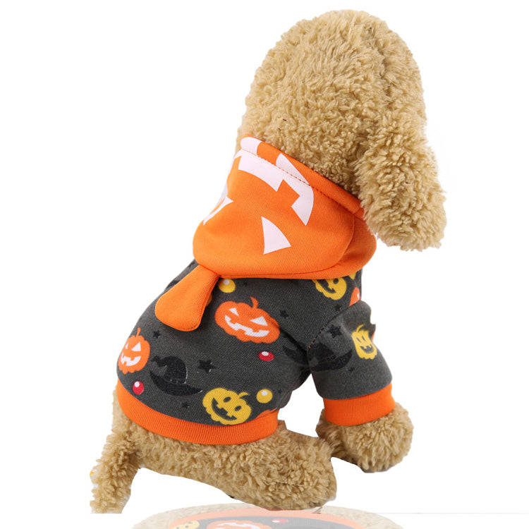 Dog Halloween Hooded Sweatshirt