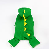 Pet / Dog/ Cat Green Coat with Dragon Scales
