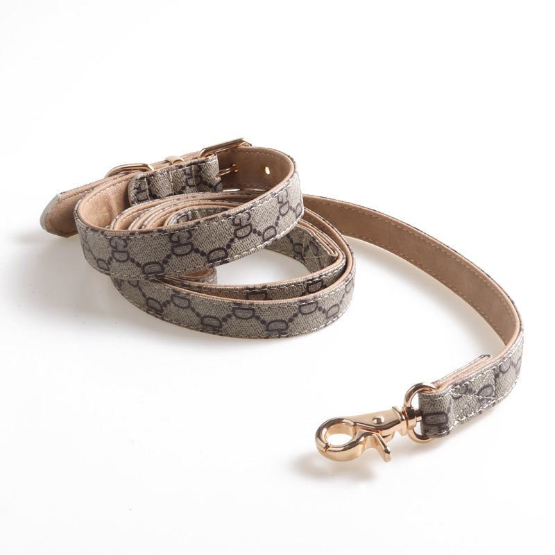 French Designer inspired  Collar & Leashes