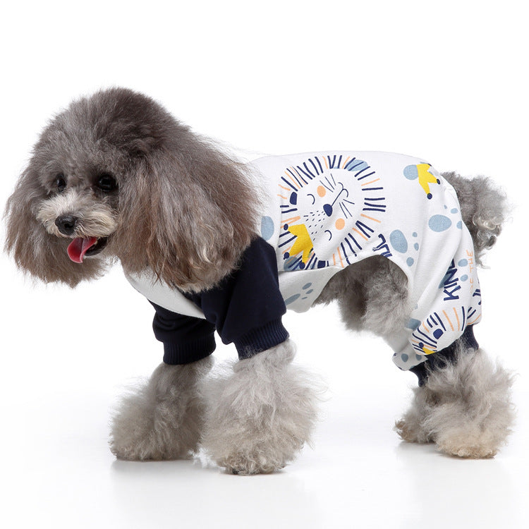 Pet Cotton Lion Pajamas