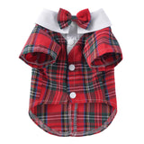 Dog / Cat Holiday Plaid Jacket