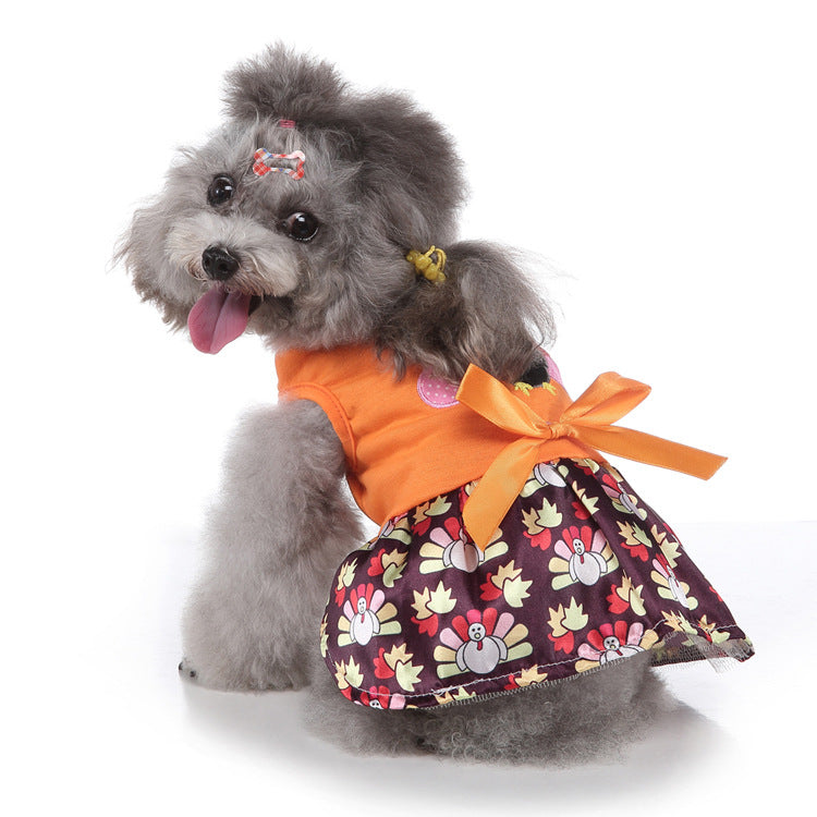Pet / Dog Thanksgiving Dress
