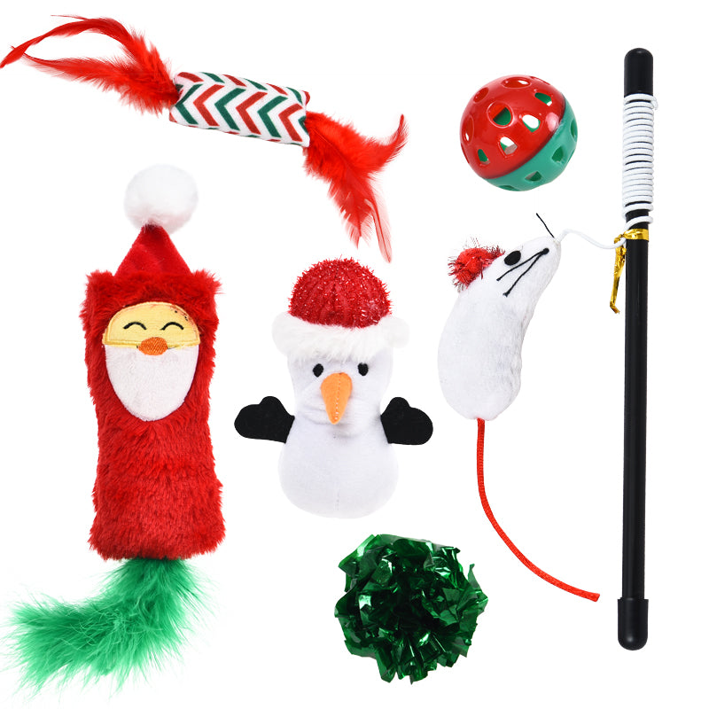 Elite Cat Boxed Christmas Toy Set