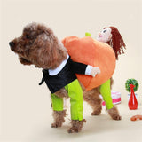 Dog Harvest Pumpkin Picking Costume