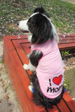 Pet / Dog I love mommy, I love daddy Tank Top