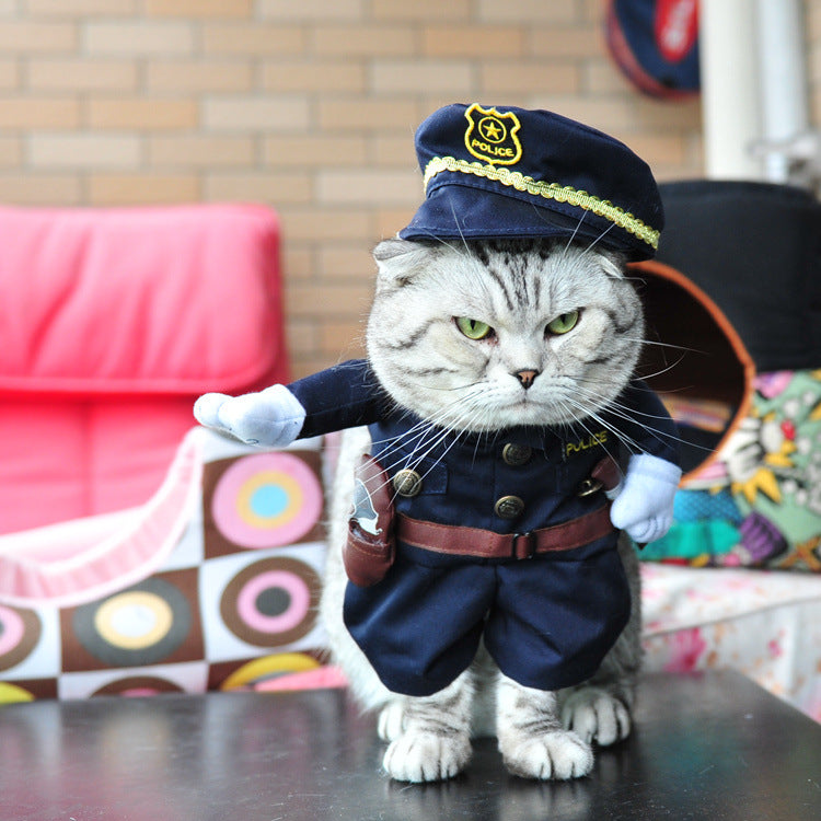 Pet Policeman Halloween Costume