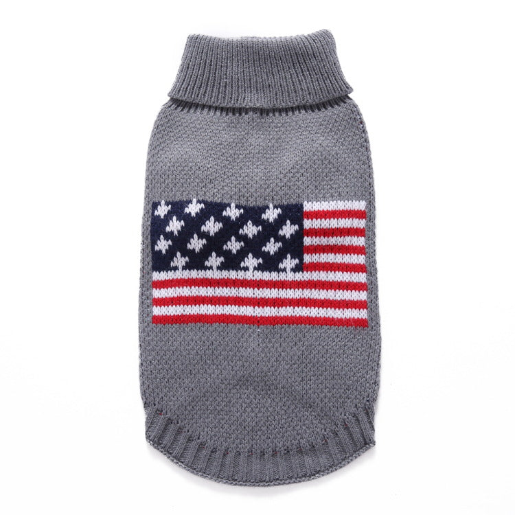 Pet / Dog / Cat American Flag Sweater, Super soft, comfy Sweater