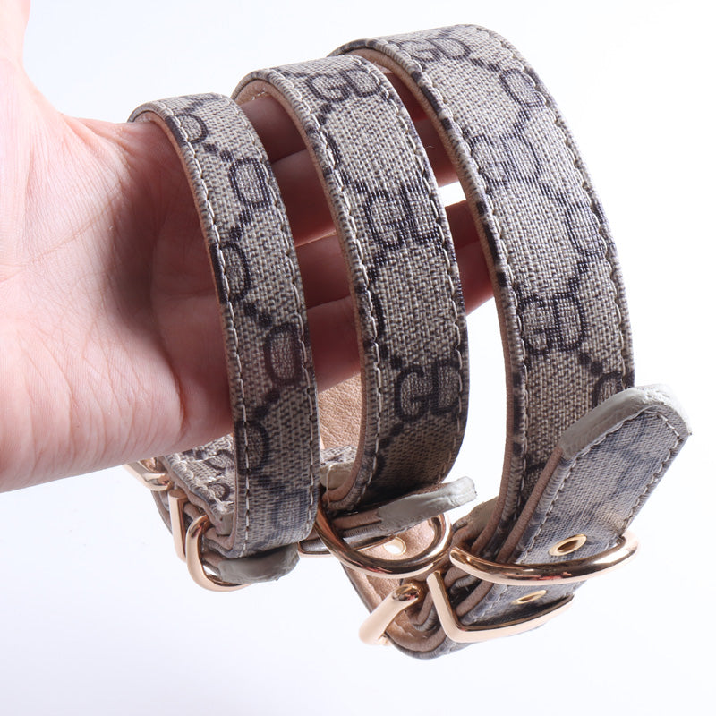 French Designer inspired  Collar & Leashes