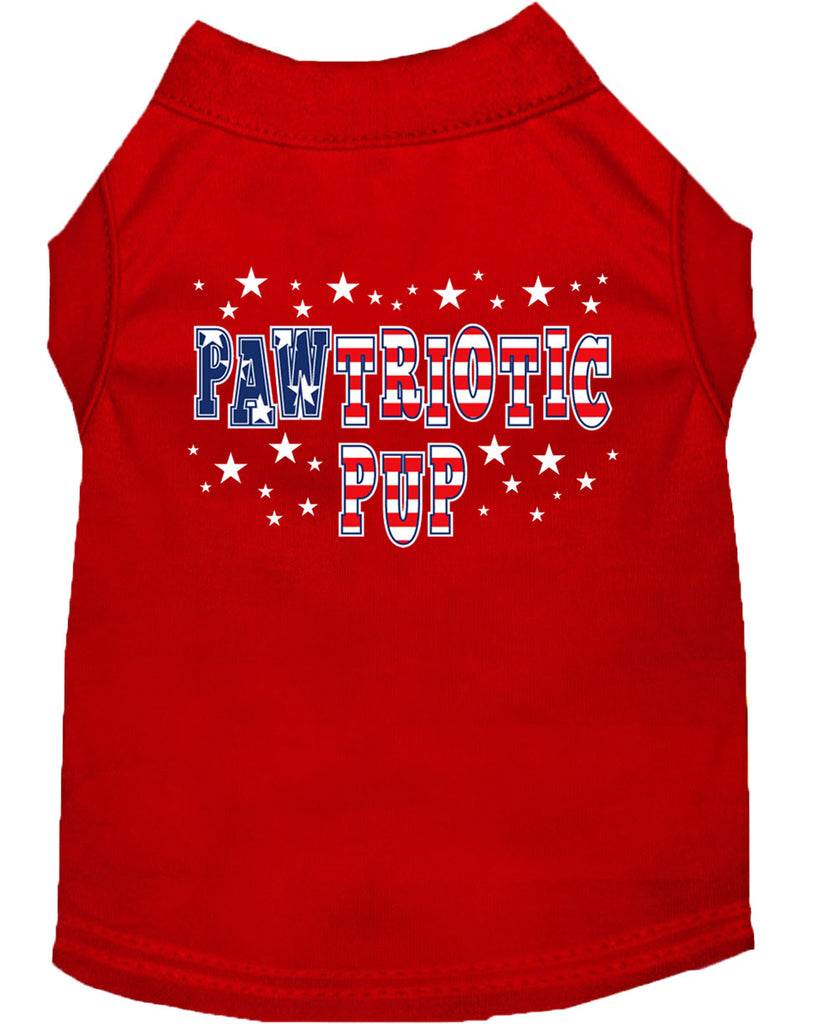 PAWRIOTIC STARS & STRIPES AMERICANA PUP SCREEN PRINT SHIRTS