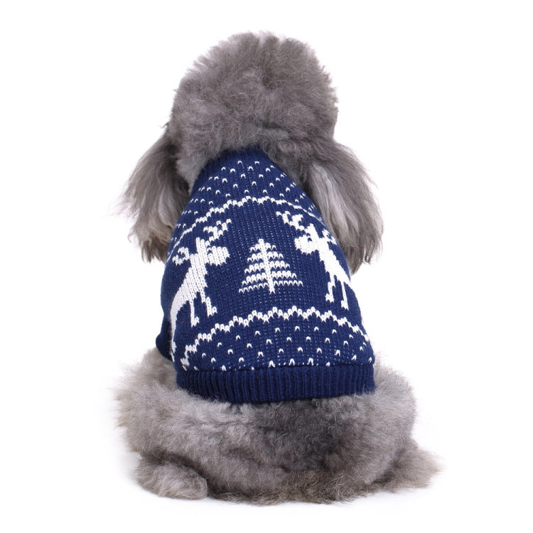 Pet Festive Classic Fair Isle Sweater. Christmas sweater