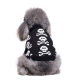 Dog Halloween Skull Sweater