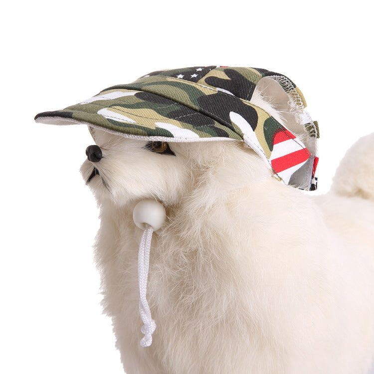Dog Camouflage Cap
