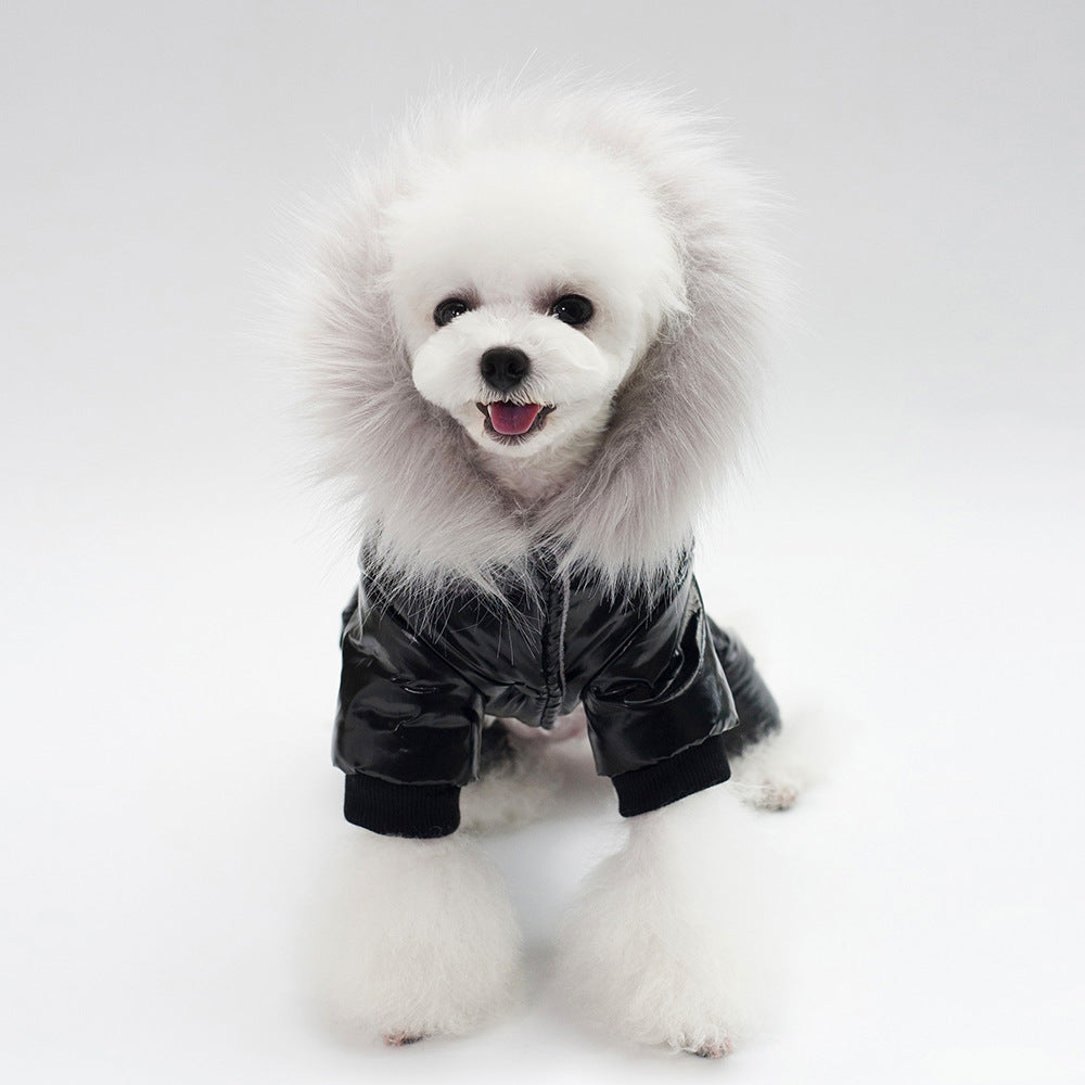 Pet / Dog Super Trendy Hoodie Puffer Snowsuit Coat