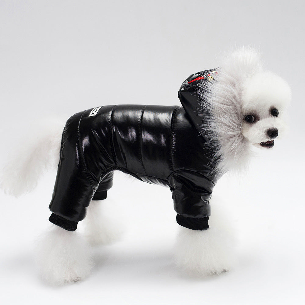 Pet / Dog Super Trendy Hoodie Puffer Snowsuit Coat