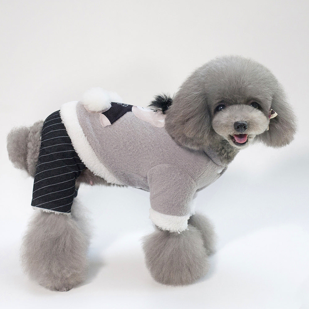 Pet / Dog Dressy One Piece Trouser and Sweater Jumper / outfit