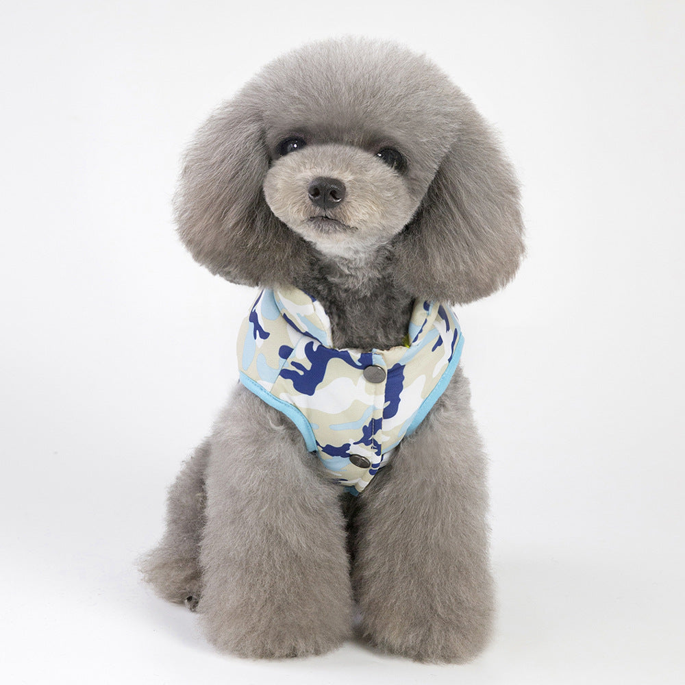 Pet / Dog / Cat Camouflage Puffer Jackets