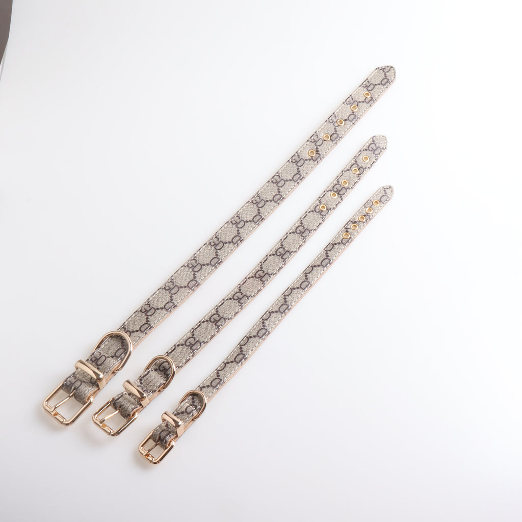 French Designer inspired  Collar & Leashes