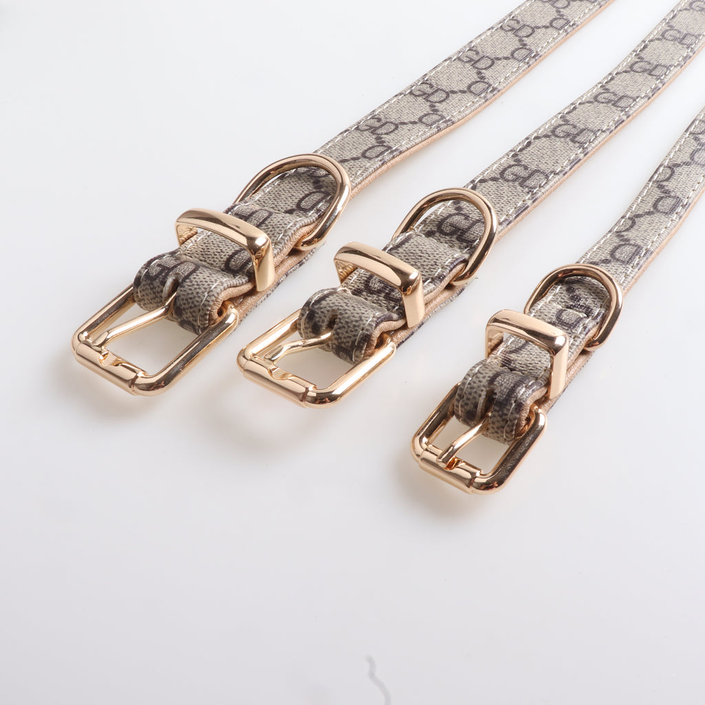 French Designer inspired  Collar & Leashes