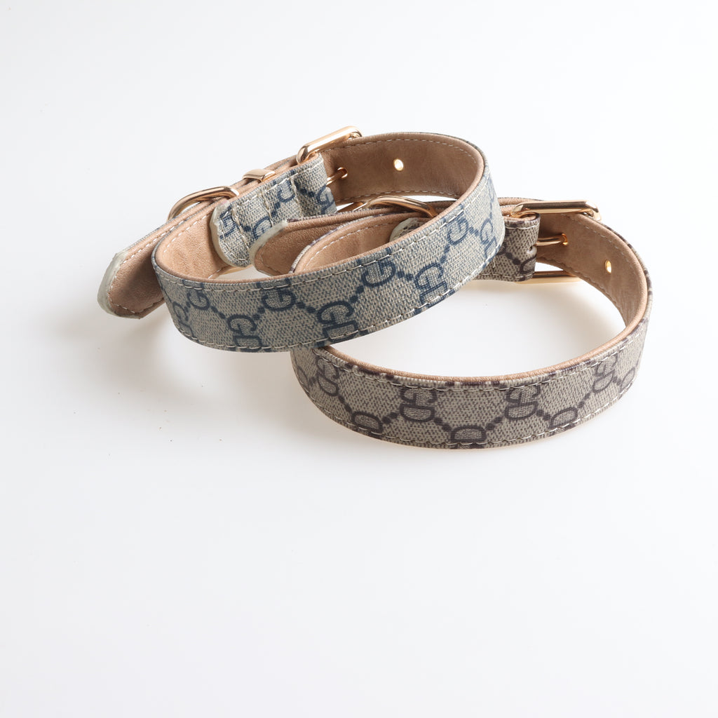 French Designer inspired  Collar & Leashes
