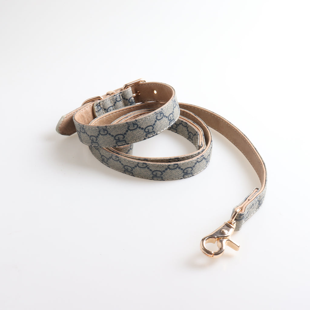 French Designer inspired  Collar & Leashes