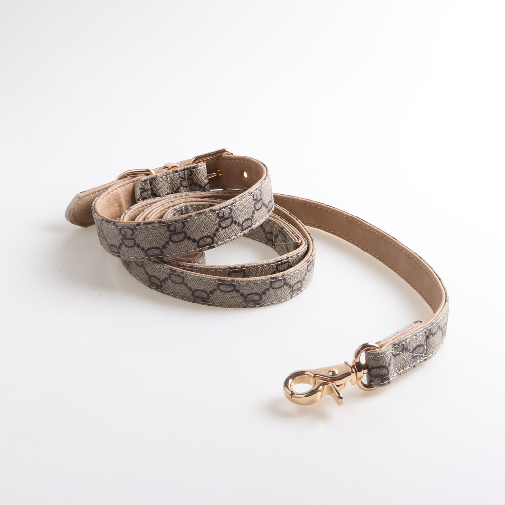 French Designer inspired  Collar & Leashes