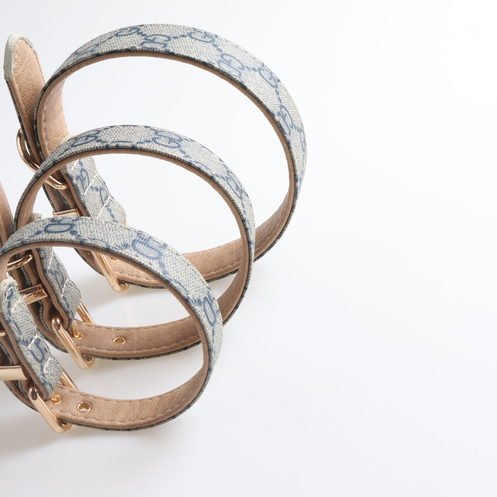 French Designer inspired  Collar & Leashes