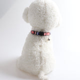 Cat, Dog American flag bow tie collar