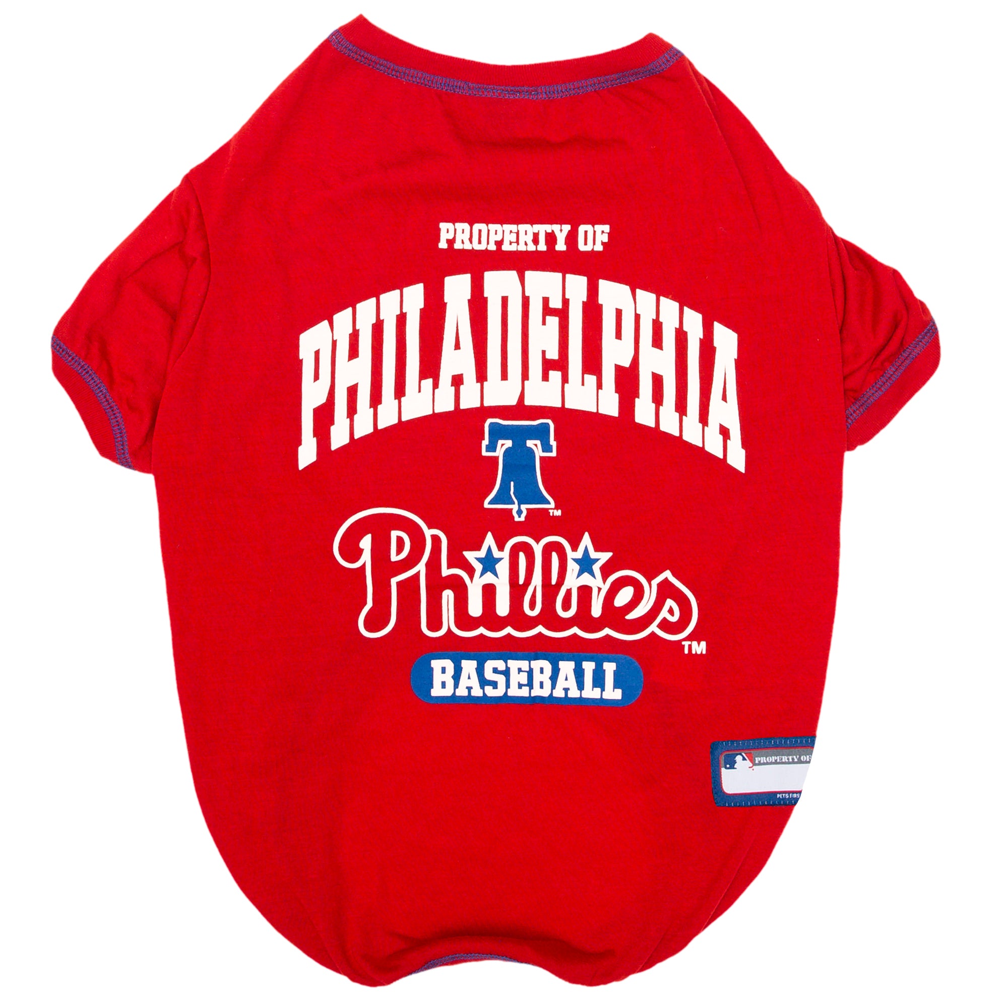 Pets First MLB Philadelphia Phillies Mesh Jersey for Dogs and Cats -  Licensed Soft Poly-Cotton Sports Jersey - Medium