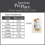 Pet / Dog / Cat Cool Silver Hoodie Jacket