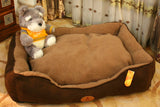 Rectangular Bolster Cat & Dog Bed