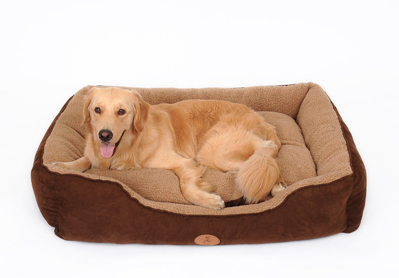 Rectangular Bolster Cat & Dog Bed