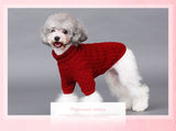 Pet / Dog / Cat Cable Knit Turtleneck Sweater
