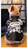 Pet / Dog Skater Faux Leather Jacket