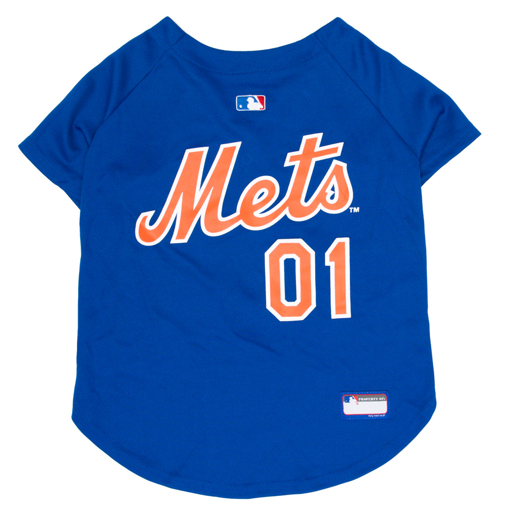 New York Pink Mets Pets First MLB Dog & Cat Baseball Jersey for your g –  American Pet Place