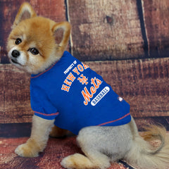 Pets First MLB New York Mets Dog Jersey, Medium. - Pro Team Color Baseball  Outfit