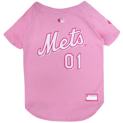 Pets First MLB Mets Dog/Cat T-Shirt – American Pet Place