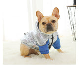 Pet / Dog / Cat Cool Silver Hoodie Jacket