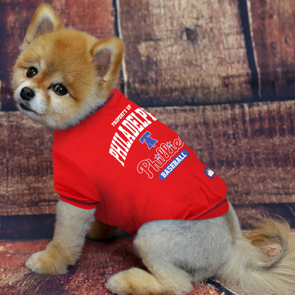 Pets First MLB Philadelphia Phillies Dog/Cat T-Shirt – American