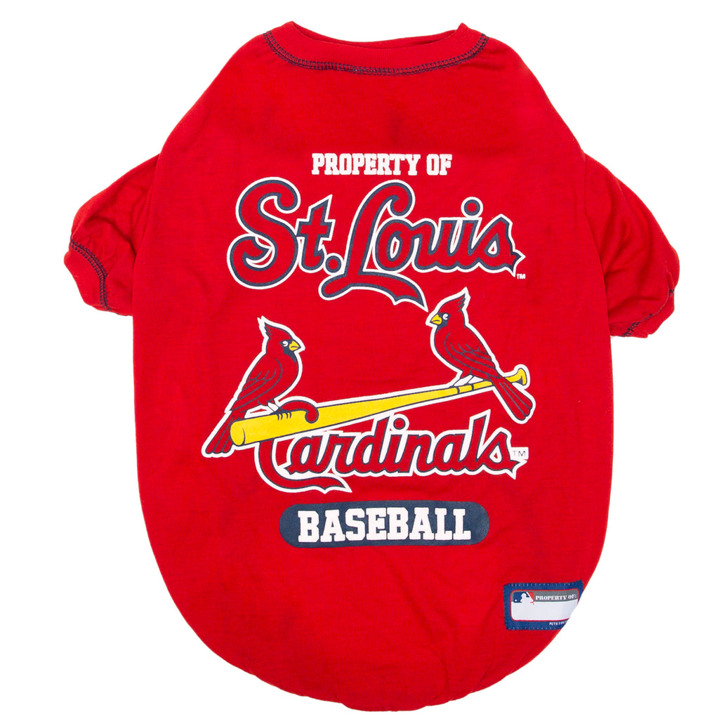 Pets First MLB St. Louis Cardinals Tee Shirt for Dogs & Cats